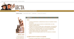 Desktop Screenshot of iecta.cl